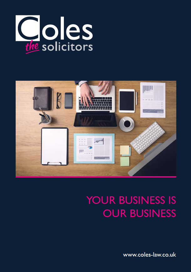 coles solicitors business, business guide, helping